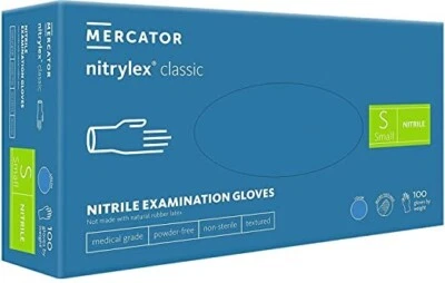 Mercator|Medical Exam Gloves|Nitrylex|Nitrile gloves|Powder-free|S size