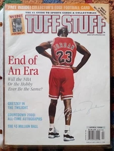 TUFFSTUFF Basketball Price Guide April 1999 🏀 Micheal Jordan Cover 🐐 - Bild 1 von 2