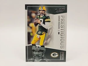 ✨️ 2022 PANINI PRESTIGE AARON RODGERS PRESTIGIOUS PROS #PP-1 GREENBAY PACKERS  - Picture 1 of 2
