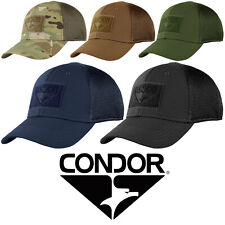 Condor 161140 Flex Hook Loop Patch Hiking Hunting Operator Tactical Mesh Cap Hat