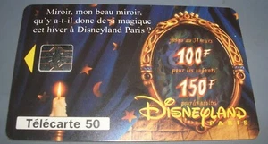 Disneyland - karta telefoniczna Francja - Zdjęcie 1 z 1