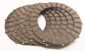 Clutch friction plates BSA & Triumph 3 spring clutches 57-1362 42-3192 SET OF 6 - Picture 1 of 1
