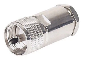PL259 para enchufe tipo abrazadera coaxial RG58 - Imagen 1 de 1