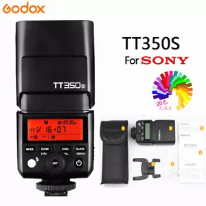 Godox TT350C TT350N TT350S TT350O TT350F TT350P TTL 2.4G HSS Flash Speedlight - Picture 1 of 4