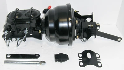 Ford 1957-72 Coche Camión Disco Tambor Potencia Freno Booster Cilindro Maestro y Kit de Válvula Foto 1 de 4