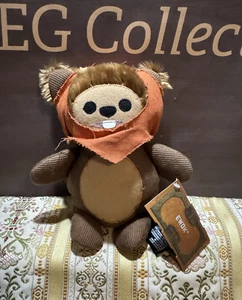 Peluche con etiqueta Toydarian Toydarian Toymaker Ewok Wicket Star Wars Galaxy's Edge de los parques de Disney - Imagen 1 de 10
