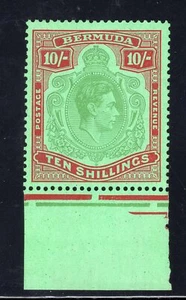 1943 Bermuda. SC#126b. SG#119c. Mint, Never Hinged, VF. Marginal (HPF#54) - Bild 1 von 2