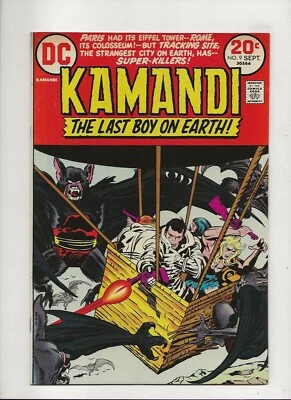 Kamandi The Last Boy on Earth #9 (1973) Jack Kirby High Grade casi nuevo 9,4 Foto 1 de 2