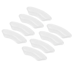 8Pcs Silicone Heel Support Cup Pads Plantar Care Heel Pads Clear - Picture 1 of 7