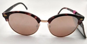 Foster Grant Damen-Sonnenbrille rosa verspiegelt Schildpatt braun NEU MaxBlock US 20 02 - Bild 1 von 3