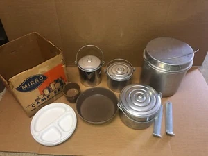 MIRO FINEST ALUMINIUM CAMP MESS SET CAMPING TÖPFE KOCHSET - Bild 1 von 9