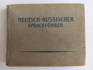 Deutsch-Russischer Sprachführer Sowjetisch Vintage Buch UdSSR - Bild 1 von 12