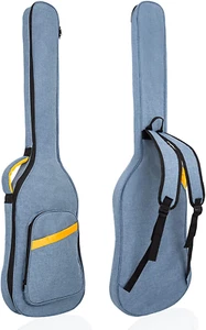 Bass Guitar Bag Gig Bag Backpack Padded Bass Guitar Case Soft 0.38 - Picture 1 of 8