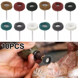 10x Polishing Wheel Buffing Pad Power Tools For Dremel Rotary Tool Drill Bits SG - Picture 1 of 18