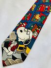 Peanuts Snoopy Woodstock livres Joe Preppy 1965 cravate en soie dessin animé bibliothécaire