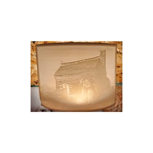 Civil War Confederate The Lost Cause Night Light 3D Print Lithophane Night Light - Picture 1 of 5