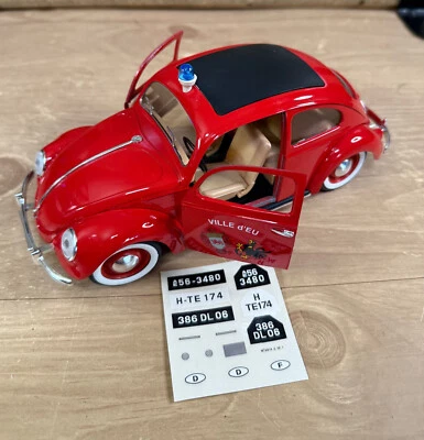 Solido 8208 1/18 Volkswagen Coccinelle Ville d'Eu w/full decal set - Image 1 of 4