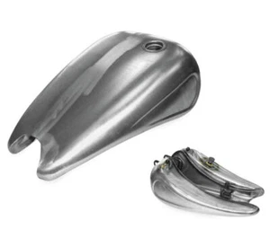 Biker's Choice 2in. Stretched Steel Gas Tank 4 Gal 12819 - Picture 1 of 1