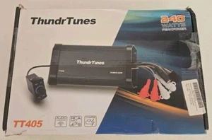 Amplificador Marino Bluetooth 60W X 4 Canales - Amplificador Powersport de Rango Completo Clase D - Imagen 1 de 6