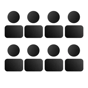 8 Pack Metal Plates Sticker Replace For Magnetic Car Mount Magnet Phone Holder - Picture 1 of 6