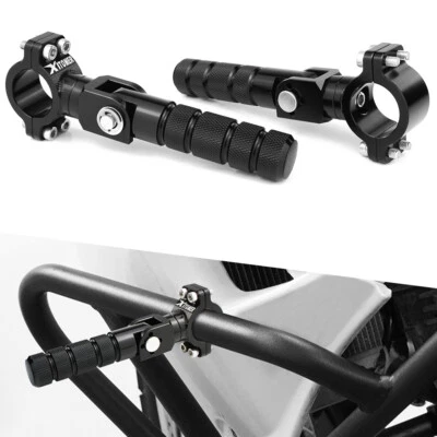 Kit de reposapiés plegables de múltiples ángulos aptos para Honda NC 700 X 2012-2017 Foto 1 de 4