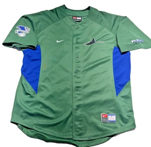 Vintage Tampa Bay Devil Rays Jersey Authentic Nike Mens Lg Alternate Baldelli - Picture 1 of 11