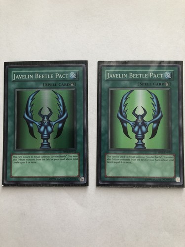 Yu-Gi-Oh! Javelin Beetle Card - PP01-EN013 Super Rare Unlimited Edition