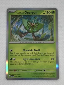 TEAL MASK OGERPON 024/167 Holo TWILIGHT MASQUERADE - Picture 1 of 1