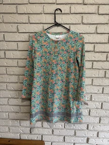Matilda Jane 435 Dress Girl’s Size 12 Joanna Gaines Floral Long Sleeve - Picture 1 of 7