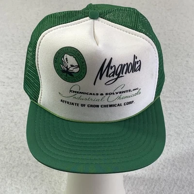 De colección Magnolia Chemicals Solvents Trucker Hat Malla Snapback Speedway Gorra Foto 1 de 4