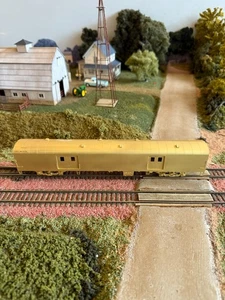 HO AW Enterprises Northern Pacific #406-411 Water Baggage Car. Unpainted. IOB. - Picture 1 of 9
