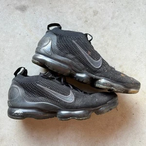 Nike Air Vapormax 2021 FK Zapatos Para Hombre Talla 10.5 Negro DH4084-001 Flyknit Tenis - Imagen 1 de 12