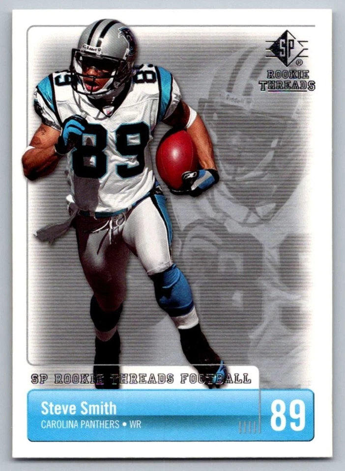 2007 SP Rookie Threads Steve Smith Carolina Panthers #15 - Image 1 of 2