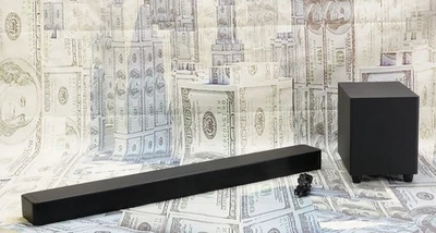 Insignia 2.1 Channel Soundbar Wireless Subwoofer *READ* NS-HTSB2123 #0678 - Image 1 of 4