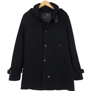 Abrigo vintage G-Star mujer chaqueta de invierno lana negro Vs4 talla M - Imagen 1 de 7