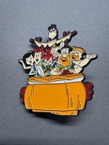 Pin Pinback The Flintstones Rubbles Cartoon Family Fun Collectible Hard Worker - Picture 1 of 4