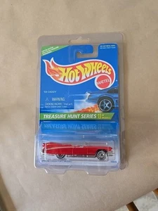 1996 Hot Wheels Treasure Hunt Series ‘59 Caddy Conv Limited Edition #5 of 12 Red - Picture 1 of 1