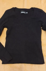 Schwarzer Pullover von Pieces Gr XL - Bild 1 von 3