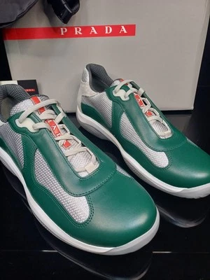 ZAPATILLAS PRADA PIEL DE BECERRO MALLA NEOPRENO COPA AMÉRICA. Foto 1 de 4