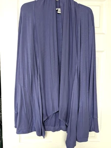 Athleta Pranayama Restore Wrap Cardigan Maglione Viola Donna Taglia Media - Foto 1 di 6