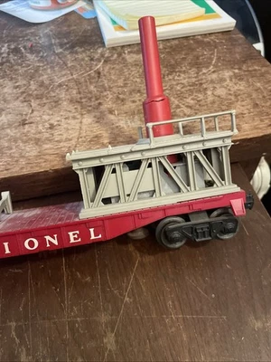 Lionel PW, 1962-64, #3413, O, Operating Mercury Capsule Launch Car - Image 1 of 4