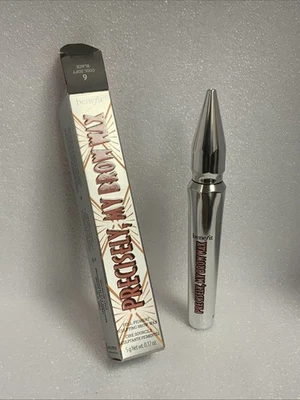 Benefit Precisely My Brow Full Pigment Sculpting Brow Wax - 6 Cool Soft Black - Image 1 of 3