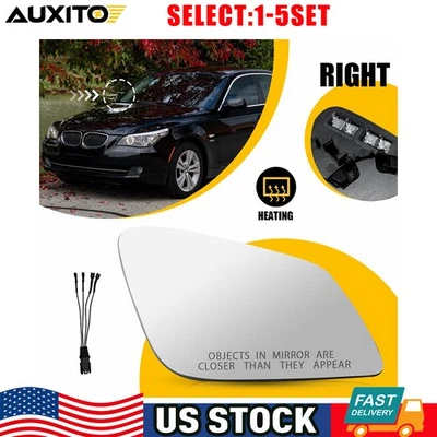Espejo retrovisor térmico lateral derecho pasajero para BMW 750i XDRIVE 750Li 10-13 4 pines 1-5X Foto 1 de 2