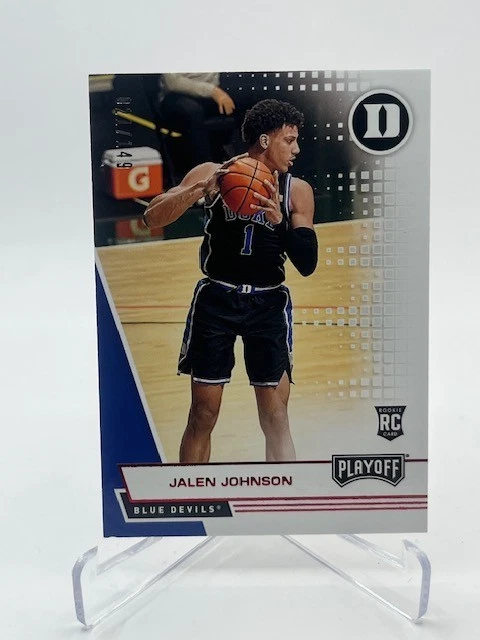 2021 CHRONICLES ПРОЕКТ ПЛЕЙ-ОФФ ДЖАЛЕН ДЖОНСОН RC КРАСНЫЙ NOD 021/149 SP DUKE HAWKS - Изображение 1 из 1