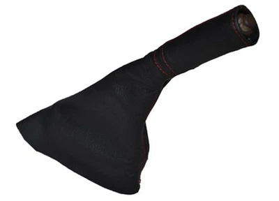 Rote Naht Für Jensen Healey 72-75 Leder Handbremse Manschette & Griff Abdeckung - Bild 1 von 3