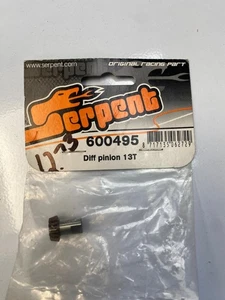 Serpent 13T Pinion Gear [SER600495] S811 S811e Cobra 2.0 / 2.1 / GT / GT-e - Picture 1 of 1