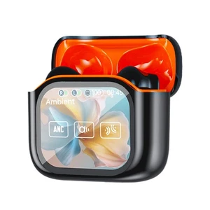 LCD Übersetzer Ohrhörer Wireless Buletooth AI Ohrhörer Übersetzer 140 Sprachen  - Bild 1 von 13