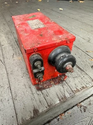 Transformador de neón Franceformer 60 voltios transformador de letrero de neón de colección ¡haz oferta!! Foto 1 de 4