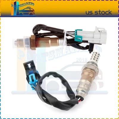 2X Fits 2001-2004 Buick Century 3.1L Upstream+Downstream Oxygen o2 02 Sensor - Изображение 1 из 4