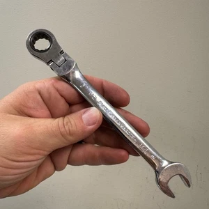 GEARWRENCH SAE 1/2" 12 Point Flex Head Ratcheting Combination Wrench - Picture 1 of 9